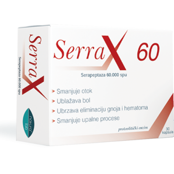 SERRAX® FORTE KAPSULE 60.000 spu A30 - Preparat za upalne procese u organizmu