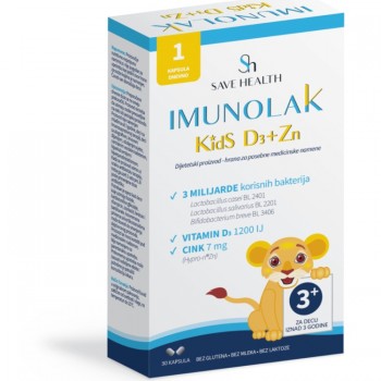 IMUNOLAK KIDS D3 + ZN 