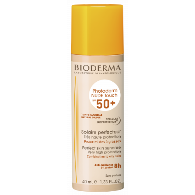 BIODERMA PHOTODERM NUDE TOUCH NATURAL SPF50+ 40ML