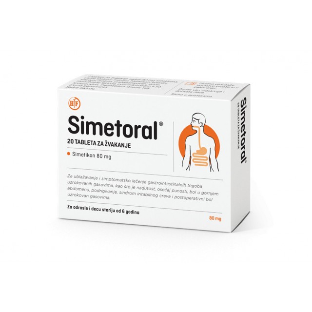 ﻿SIMETORAL CHEWING TABLETS