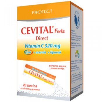 CEVITAL FORTE DIRECT CINK+VITAMIN C