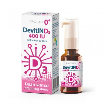 DEVITIN D3 400IU ORAL DROPS FOR CHILDREN 15ML PROTECT