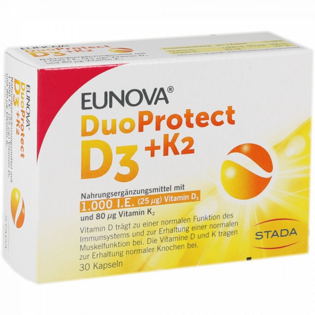 EUNOVA DUO PROTECT D3 + K2