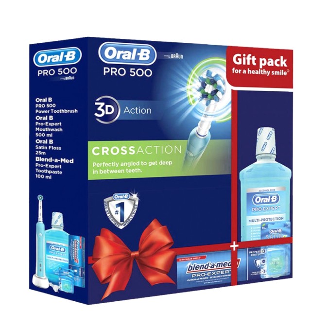 ORAL-B PRO 500 GIFT PACK