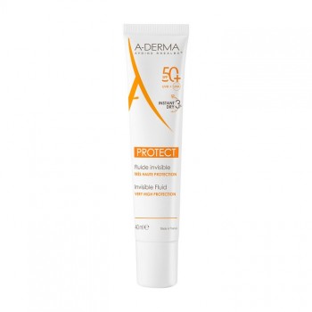A DERMA PROTECT INVISIBLE FLUID SPF 50+ 40ML - Sun protection preparation for oily and combination skin