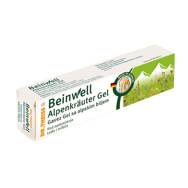 BEINWELL ALPEN GAVEZ GEL WITH ALPINE HERBS - For muscles and joints 150ml