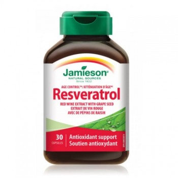 JAMIESON RESVERATROL - Preparat za prevenciju kardiovaskularnih bolesti