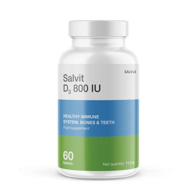 SALVIT D3 800IU - Preparat za normalno održavanje kostiju, zuba i mišića