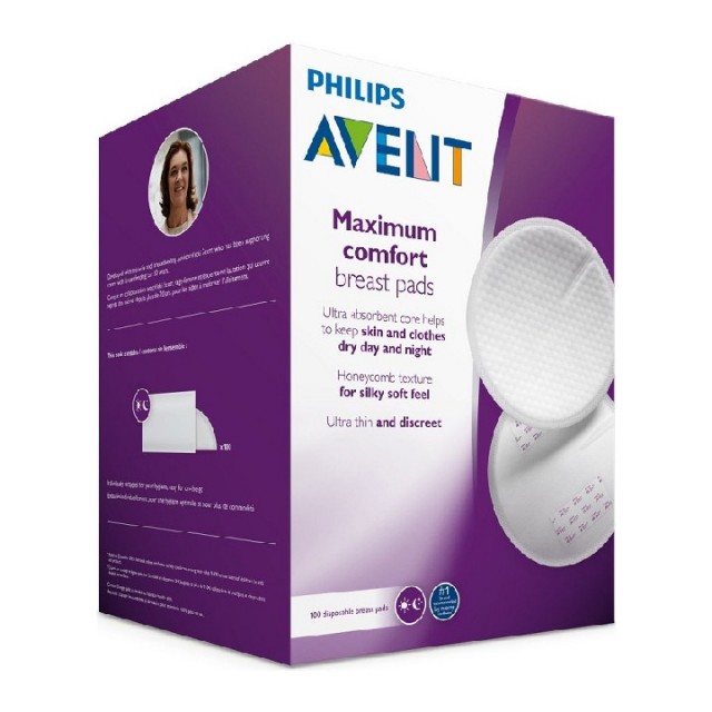 AVENT BREAST TUFERS ONE-TIME DAILY 100PCS