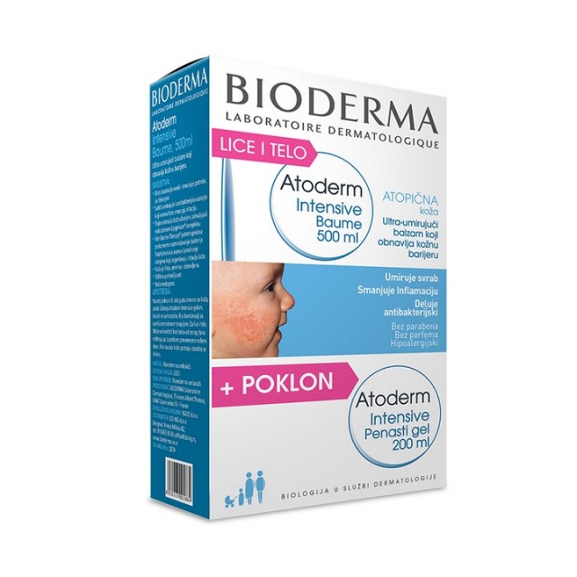 BIODERMA ATODERM INTENSIVE BAUME 500ML - Preparat za negu atopične kože