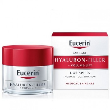 EUCERIN HYALURON-FILLER PLUS VOLUME-LIFT NORMAL AND MIXED SKIN CREAM SPF 15