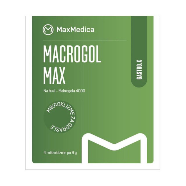 MACROGOL MAX - Preparat za olakšano pražnjenje creva