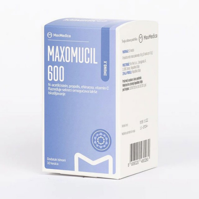 MAXOMUCIL 600 - Preparat za produktivan kašalj