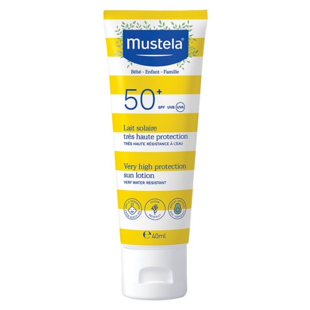 MUSTELA LOTION WITH HIGH UV PROTECTION 40ML