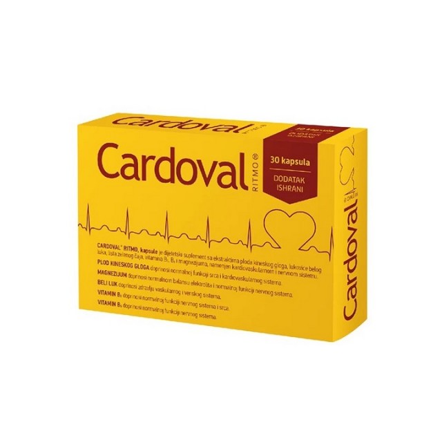 CARDOVAL - Preparat za zdrav nervni sistem i ritmičan rad srca