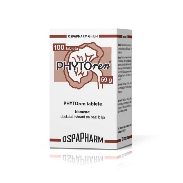 PHYTOREN - Preparat za zdravlje bubrega i urinarnog sistema 100 tableta