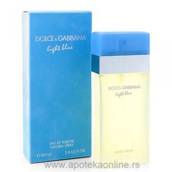 DOLCE GABBANA LIGHT BLUE WOMAN EDT 100 ml