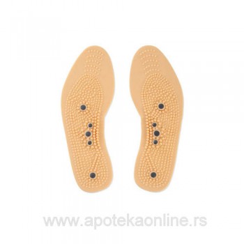 INSOLES FOR SHOES WITH MEDICAL MAGNETS