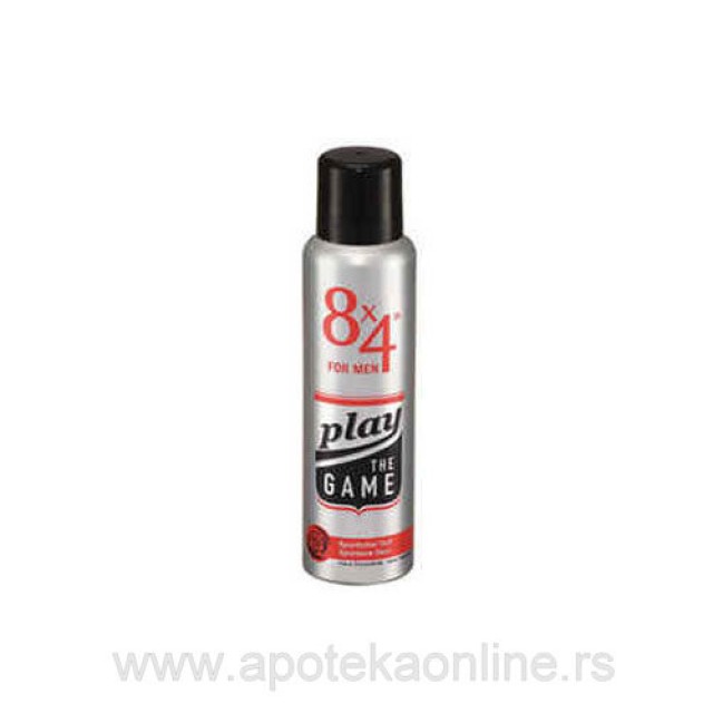8x4 DEO SPRAY PLAY THE GAME- 150ml