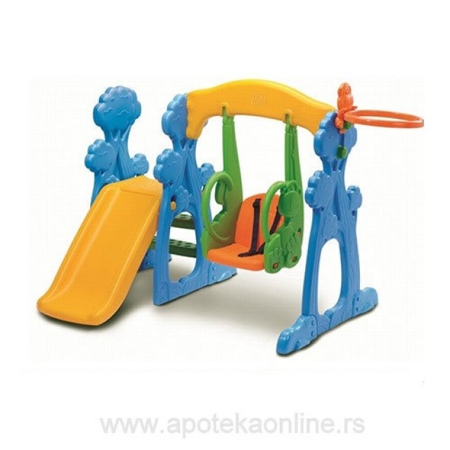 GROW N UP SLIDE WITH THE SWING AND STEP, FIRST STEPS SCRAMBLE N SLIDE