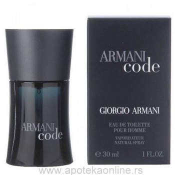 ARMANI BLACK CODE MAN EDT 30ml