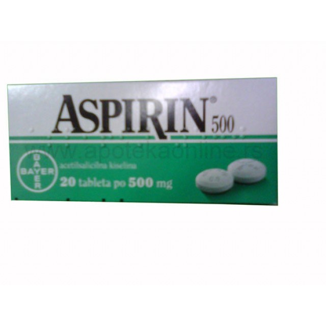 ASPIRIN 500mg TABLETE