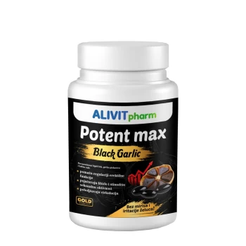 ALIVIT BLACK GARLIC POTENT MAX – Maximum strength, energy, and men's health