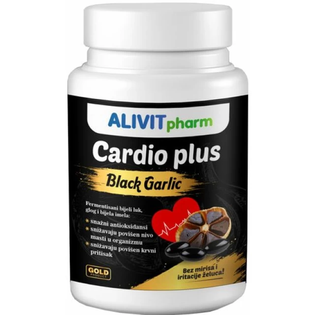 Alivit Black Garlic Cardio Plus – Prirodni Štit Za Srce I Krvne Sudove