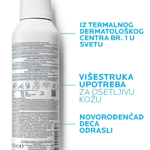 La Roche Posay Termalna Voda 150Ml La Roche Posay Termalna Voda 150Ml