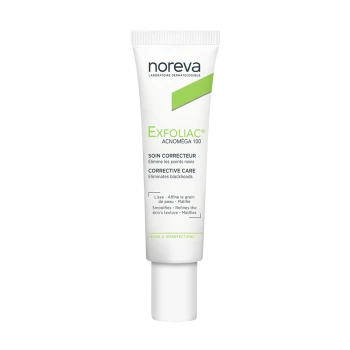 NOREVA EXFOLIAC ACNOMEGA 100 – KERATOREGULIERENDE PFLEGE FÜR FETTIGE UND ZU AKNE NEIGENDE HAUT 30 ML