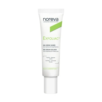 NOREVA EXFOLIAC BB CREME (GOLD) – PFLEGE UND ABDECKUNG FÜR DUNKLERE HAUTTYPEN 30 ML