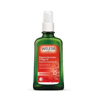WELEDA POMEGRANATE REGENERATING BODY OIL (100 ML) – Intensive anti-aging care and skin firming
