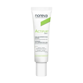 NOREVA ACTIPUR 3-IN-1 CREAM – COMPREHENSIVE TREATMENT FOR ACNE, BLACKHEADS, AND SHINE 30 ML