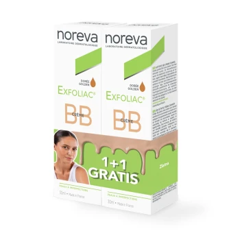 Noreva Exfoliac BB Cream Golden 1+1 FREE 2 × 30 ml – Tinted Care for Oily and Acne-Prone Skin