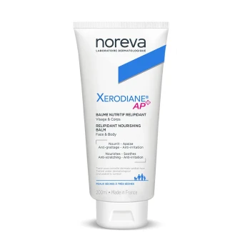 NOREVA XERODIANE AP+ PFLEGENDER BALSAM – INTENSIVE RÜCKFETTUNG UND SOS-PFLEGE FÜR ATOPIKERHAUT 200 ML