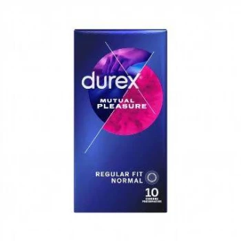 Durex Mutual Pleasure – Kondome für gemeinsames Vergnügen (10 Stk.)