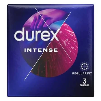Durex Intense – Revolutionary Stimulation for Both Partners (3 Pack)