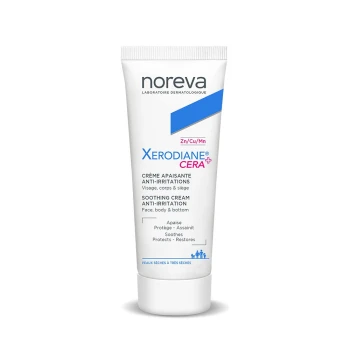 Noreva Xerodiane CERA+ Anti-Irritation Cream 40 ml – for Face, Body and Diaper Area