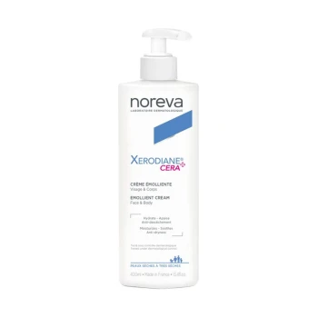 Noreva Xerodiane CERA+ Emollient Cream 400 ml – for Dry, Very Dry and Atopy-Prone Skin