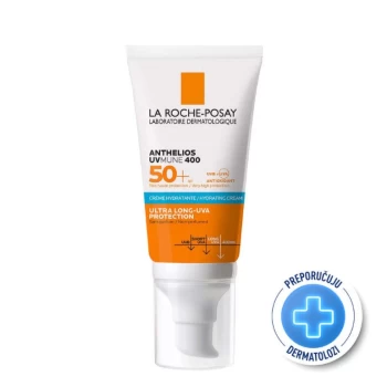 LA ROCHE-POSAY SUN ANTHELIOS UVMUNE 400 HIDRATANTNA KREMA SPF50+ ULTIMATIVNA ZAŠTITA OD SUNCA PROTIV DUBINSKOG OŠTEĆENJA EPIDERMISA, 50 ML LA ROCHE-POSAY SUN ANTHELIOS UVMUNE 400 HIDRATANTNA KREMA SPF50+ ULTIMATIVNA ZAŠTITA OD SUNCA PROTIV DUBINSKOG OŠTEĆENJA EPIDERMISA, 50 ML