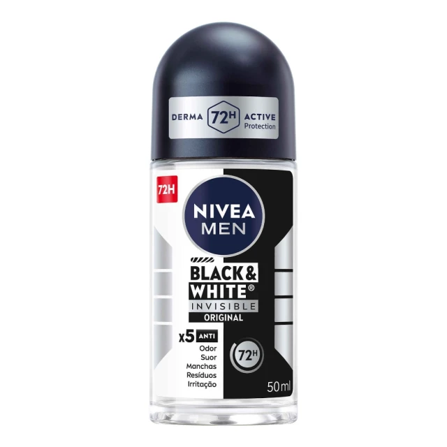 NIVEA MEN BLACK & WHITE INVISIBLE ORIGINAL ROLL ON