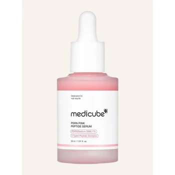 Medicube PDRN Pink Peptide Serum 30 ml – Serum mit Lachs-PDRN und 5 Peptiden für Elastizität und ebenmäßigen Glow