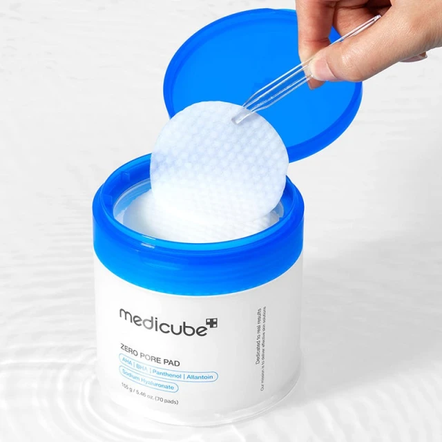 Medicube Zero Pore Pad 2.0 70 Pads (155 G) – Toner Pads With AHA And BHA Acids For Enlarged Pores And Blackheads