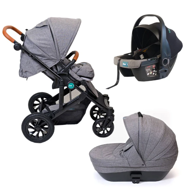 Puerri Diamond trio sistem 3 u 1 – tamnosivi