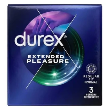 Durex Extended Pleasure – Für länger anhaltendes Vergnügen (3er Pack)