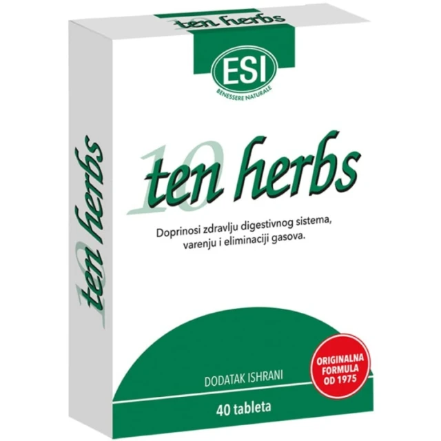 ESI Ten Herbs – 40 tableta