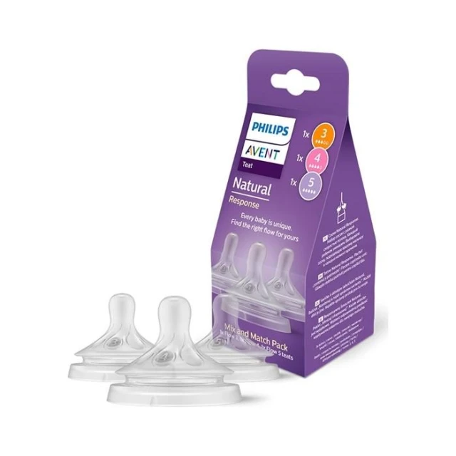 PHILIPS AVENT Natural Response cucla – multi protok, 3 kom