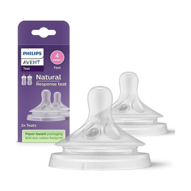PHILIPS AVENT Natural Response teat – medium flow 3m+