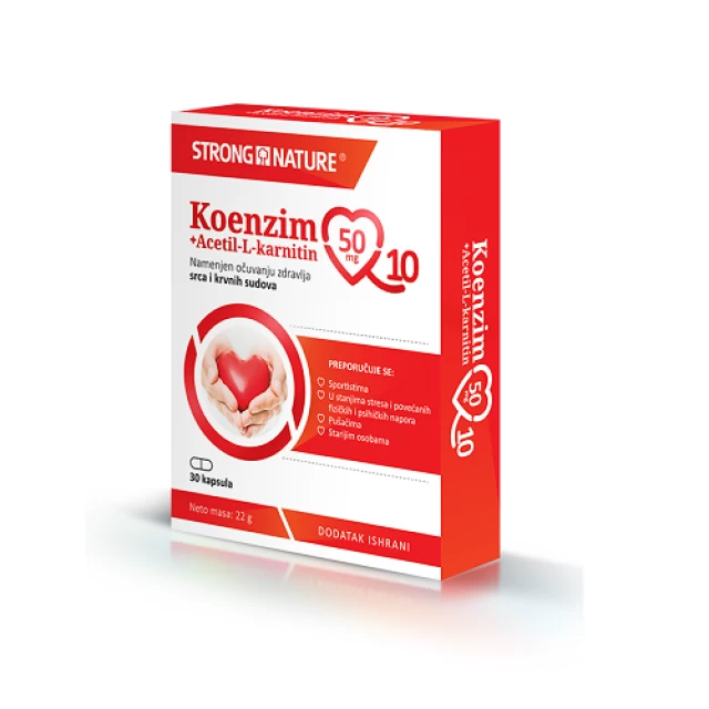 Koenzim Q10 + Acetil-L-Karnitin – Sinergija Za Energiju Srca I Mozga