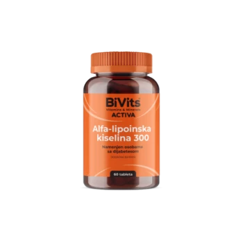 BIVITS ACTIVA ALFALIPOINSKA KISELINA, 60 TABLETA